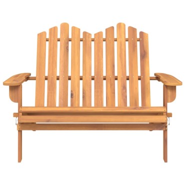 vidaXL Παγκάκι Κήπου Adirondack από Μασίφ Ξύλο Ακακίας 126x84x90cm 1 τεμ.