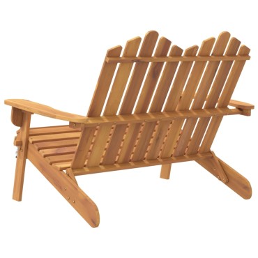vidaXL Παγκάκι Κήπου Adirondack από Μασίφ Ξύλο Ακακίας 126x84x90cm 1 τεμ.