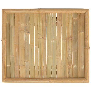 vidaXL Τραπεζάκι Κήπου 65x55x30cm από Μπαμπού