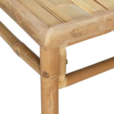 vidaXL Τραπεζάκι Κήπου 65x55x30cm από Μπαμπού