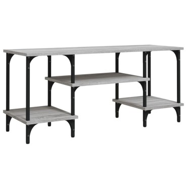 vidaXL Έπιπλο Τηλεόρασης Γκρι Sonoma 102x35x45,5cm από Επεξεργ. Ξύλο