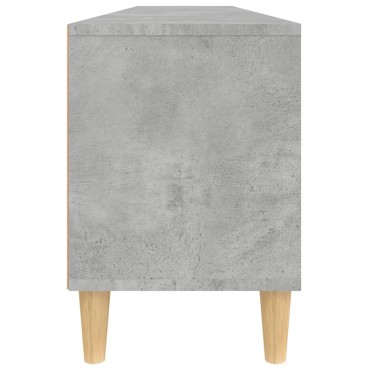 vidaXL Έπιπλο Τηλεόρασης Γκρι Σκυρ. 150x30x44,5cm Επεξ. Ξύλο