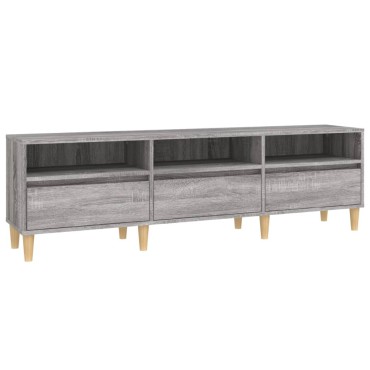vidaXL Έπιπλο Τηλεόρασης Γκρι Sonoma 150x30x44,5cm από Επεξεργ. Ξύλο