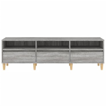 vidaXL Έπιπλο Τηλεόρασης Γκρι Sonoma 150x30x44,5cm από Επεξεργ. Ξύλο