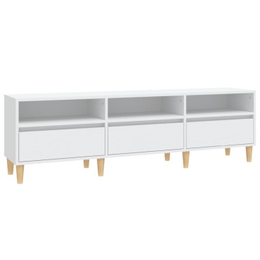 vidaXL Έπιπλο Τηλεόρασης Λευκό 150x30x44,5cm Επεξεργασμένο Ξύλο