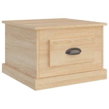vidaXL Τραπεζάκι Σαλονιού Sonoma Δρυς 50x50x35cm Επεξεργασμένο Ξύλο 1 τεμ.