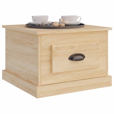 vidaXL Τραπεζάκι Σαλονιού Sonoma Δρυς 50x50x35cm Επεξεργασμένο Ξύλο 1 τεμ.