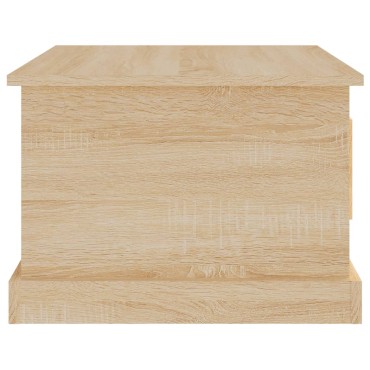 vidaXL Τραπεζάκι Σαλονιού Sonoma Δρυς 50x50x35cm Επεξεργασμένο Ξύλο 1 τεμ.