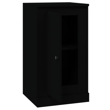 vidaXL Ντουλάπι Μαύρο 37,5x35,5x67,5cm από Επεξεργασμένο Ξύλο 1 τεμ.