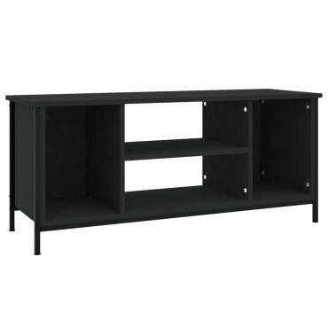 vidaXL Έπιπλο Τηλεόρασης Μαύρο 102x35x45cm Επεξεργασμένο Ξύλο