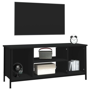 vidaXL Έπιπλο Τηλεόρασης Μαύρο 102x35x45cm Επεξεργασμένο Ξύλο