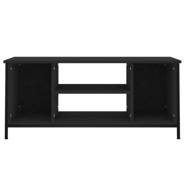 vidaXL Έπιπλο Τηλεόρασης Μαύρο 102x35x45cm Επεξεργασμένο Ξύλο