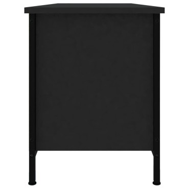 vidaXL Έπιπλο Τηλεόρασης Μαύρο 102x35x45cm Επεξεργασμένο Ξύλο
