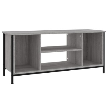 vidaXL Έπιπλο Τηλεόρασης Γκρι Sonoma 102x35x45cm από Επεξεργ. Ξύλο
