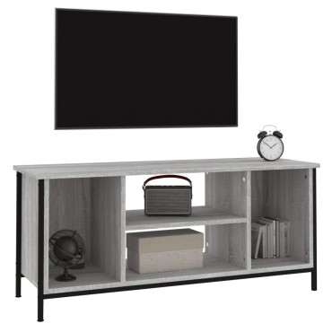 vidaXL Έπιπλο Τηλεόρασης Γκρι Sonoma 102x35x45cm από Επεξεργ. Ξύλο