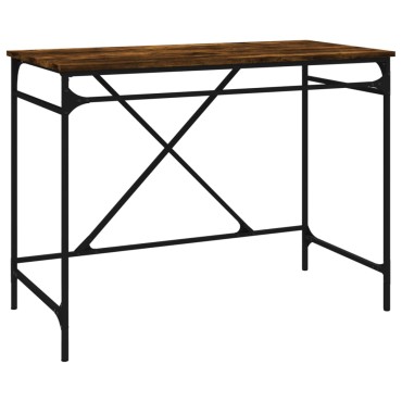 vidaXL Γραφείο Καπνιστή Δρυς 100x50x75cm από Επεξεργασμένο Ξύλο 1 τεμ.