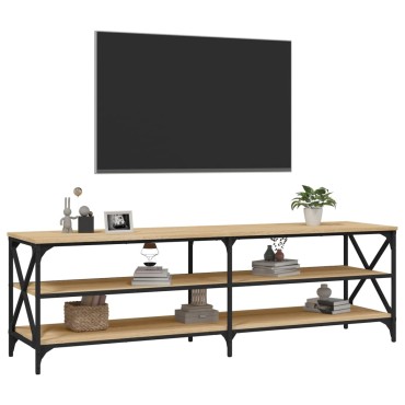 vidaXL Έπιπλο Τηλεόρασης Sonoma Δρυς 160x40x50cm Επεξ. Ξύλο