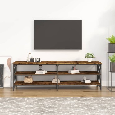 vidaXL Έπιπλο Τηλεόρασης Καπνιστή Δρυς 160x40x50cm Επεξ. Ξύλο