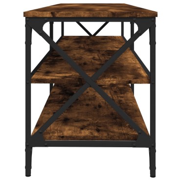 vidaXL Έπιπλο Τηλεόρασης Καπνιστή Δρυς 160x40x50cm Επεξ. Ξύλο