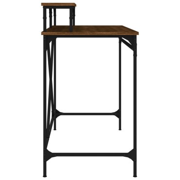 vidaXL Γραφείο Καφέ Δρυς 100x50x90cm από Επεξεργασμένο Ξύλο 1 τεμ.