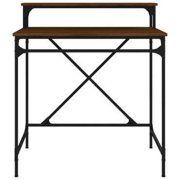 vidaXL Γραφείο Καφέ Δρυς 80x50x90cm από Επεξεργασμένο Ξύλο 1 τεμ.