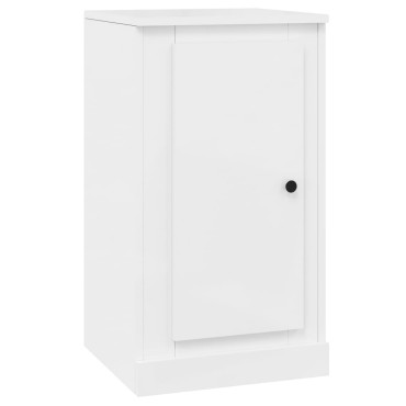 vidaXL Ντουλάπι Γυαλιστερό Λευκό 37,5x35,5x67,5cm Επεξεργασμένο Ξύλο 1 τεμ.