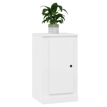 vidaXL Ντουλάπι Γυαλιστερό Λευκό 37,5x35,5x67,5cm Επεξεργασμένο Ξύλο 1 τεμ.