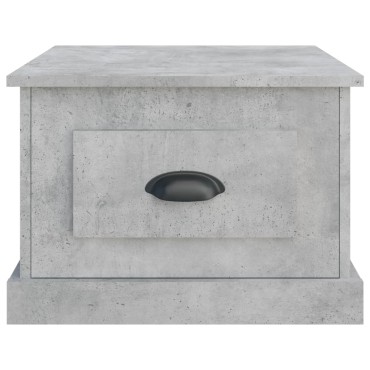 vidaXL Τραπεζάκι Σαλονιού Γκρι Σκυρ. 50x50x35cm Επεξεργασμένο Ξύλο 1 τεμ.