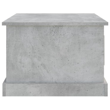 vidaXL Τραπεζάκι Σαλονιού Γκρι Σκυρ. 50x50x35cm Επεξεργασμένο Ξύλο 1 τεμ.