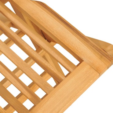 vidaXL Καρέκλες Κήπου Πτυσσόμενες 6 τεμ. 47x62x90cm Μασίφ Ξύλο Teak