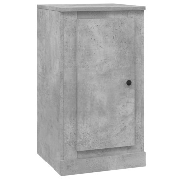 vidaXL Ντουλάπι Γκρι Σκυροδέματος 37,5x35,5x67,5cm από Επεξεργ. Ξύλο 1 τεμ.
