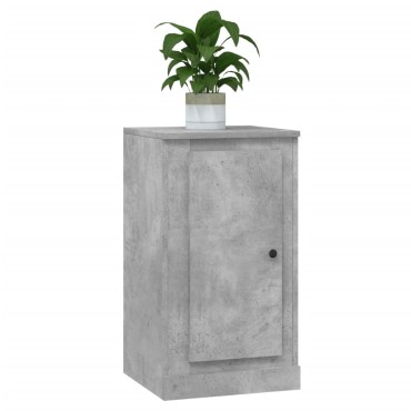 vidaXL Ντουλάπι Γκρι Σκυροδέματος 37,5x35,5x67,5cm από Επεξεργ. Ξύλο 1 τεμ.