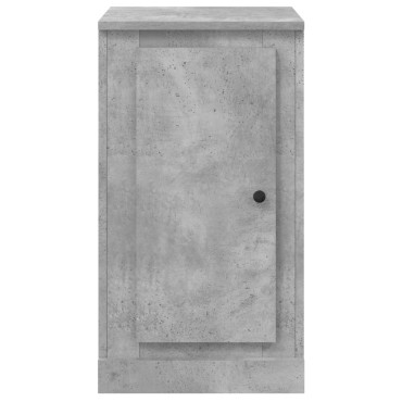 vidaXL Ντουλάπι Γκρι Σκυροδέματος 37,5x35,5x67,5cm από Επεξεργ. Ξύλο 1 τεμ.