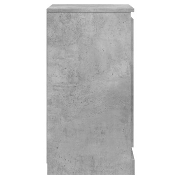 vidaXL Ντουλάπι Γκρι Σκυροδέματος 37,5x35,5x67,5cm από Επεξεργ. Ξύλο 1 τεμ.