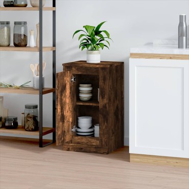 vidaXL Ντουλάπι Καπνιστή Δρυς 37,5x35,5x67,5cm από Επεξεργ. Ξύλο 1 τεμ.
