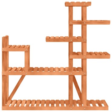 vidaXL Βάση Λουλουδιών 110 x 25 x 111 εκ. από Μασίφ Ξύλο Ελάτης