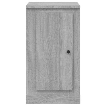 vidaXL Ντουλάπι Sonoma Γκρι 37,5x35,5x67,5cm Επεξεργασμένο Ξύλο 1 τεμ.