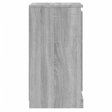 vidaXL Ντουλάπι Sonoma Γκρι 37,5x35,5x67,5cm Επεξεργασμένο Ξύλο 1 τεμ.