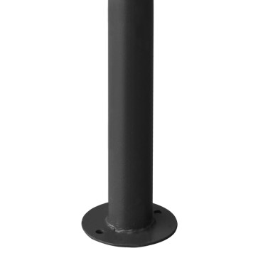 vidaXL Κιόσκι Ανθρακί 4x4 μ. 180 γρ/μ² από Ύφασμα και Ατσάλι