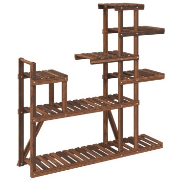 vidaXL Βάση Λουλουδιών 110 x 25 x 111 εκ. από Μασίφ Ξύλο Ελάτης