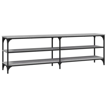 vidaXL Έπιπλο Τηλεόρασης Γκρι Sonoma 160x30x50cm από Επεξεργ. Ξύλο