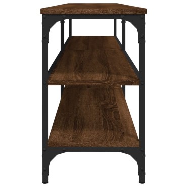 vidaXL Έπιπλο Τηλεόρασης Καφέ Δρυς 160x30x50cm Επεξεργασμένο Ξύλο