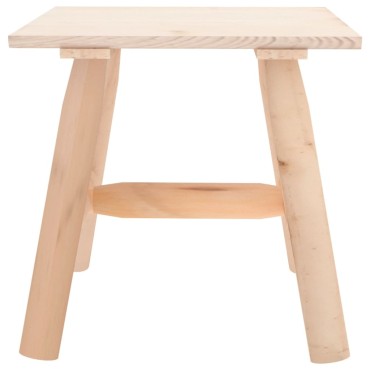 vidaXL Τραπεζάκι Βοηθητικό 49x49x50cm από Μασίφ Ξύλο Ερυθρελάτης