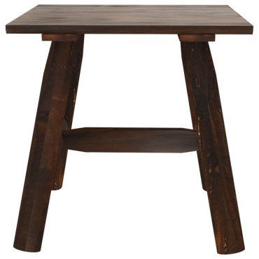 vidaXL Τραπεζάκι Βοηθητικό 49x49x50cm από Μασίφ Ξύλο Ερυθρελάτης
