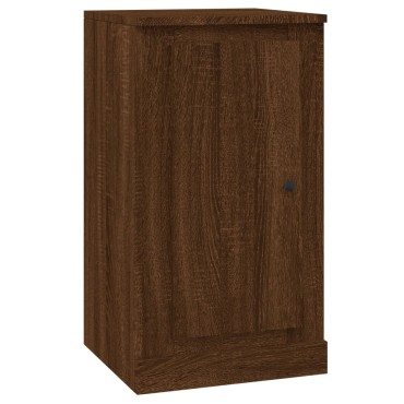 vidaXL Ντουλάπι Καφέ Δρυς 37,5x35,5x67,5cm Επεξεργασμένο Ξύλο 1 τεμ.