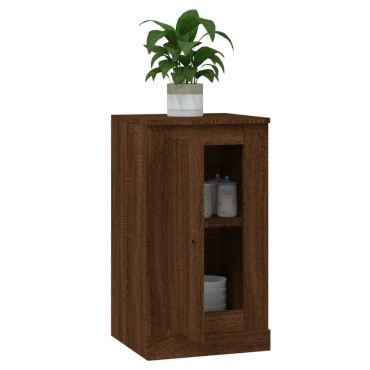 vidaXL Ντουλάπι Καφέ Δρυς 37,5x35,5x67,5cm Επεξεργασμένο Ξύλο 1 τεμ.