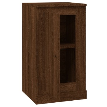 vidaXL Ντουλάπι Καφέ Δρυς 37,5x35,5x67,5cm Επεξεργασμένο Ξύλο 1 τεμ.