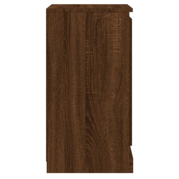 vidaXL Ντουλάπι Καφέ Δρυς 37,5x35,5x67,5cm Επεξεργασμένο Ξύλο 1 τεμ.