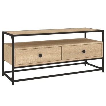 vidaXL Έπιπλο Τηλεόρασης Sonoma Δρυς 100x35x45cm Επεξ. Ξύλο