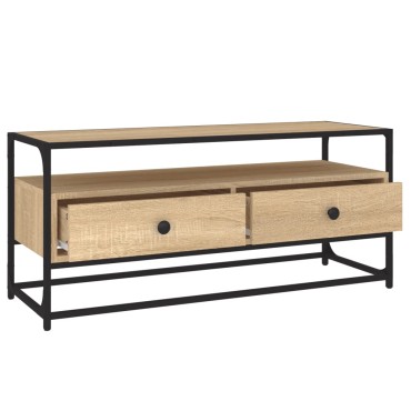 vidaXL Έπιπλο Τηλεόρασης Sonoma Δρυς 100x35x45cm Επεξ. Ξύλο